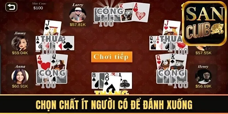 Chọn chất ít người có để đánh xuống