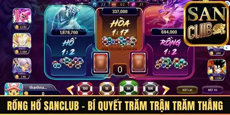 rồng hổ sanclub