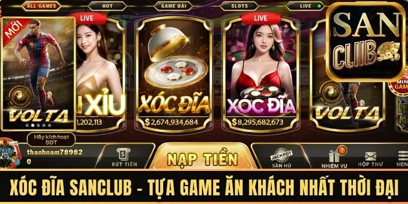 Xóc đĩa Sanclub