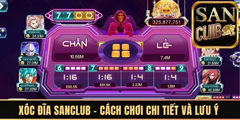 Xóc đĩa Sanclub