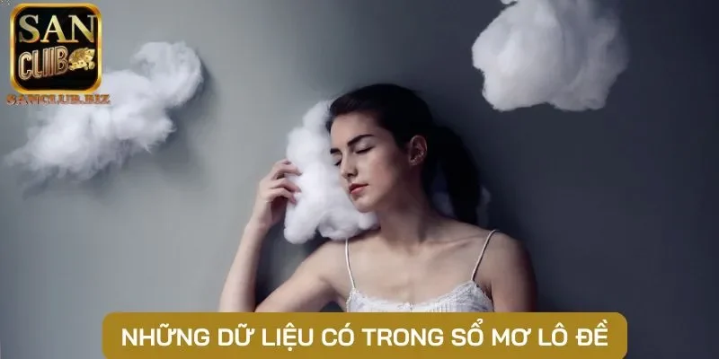 Những dữ liệu có trong sổ mơ lô đề